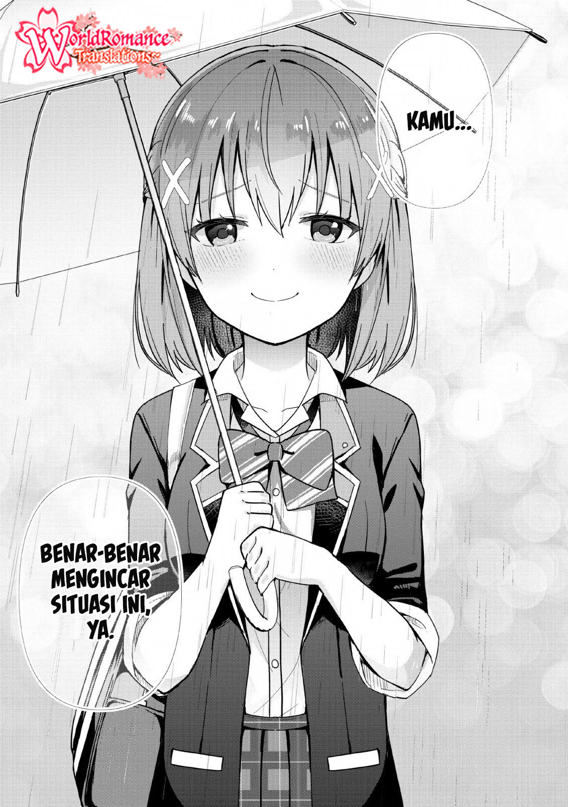 The Cute Girl Sitting Next to Me Is Trying to Make Me Fall in Love With Her as a Way to Ridicule Me, but the Tables Were Turned on Her Before She Knew It Chapter 02 Gambar 26